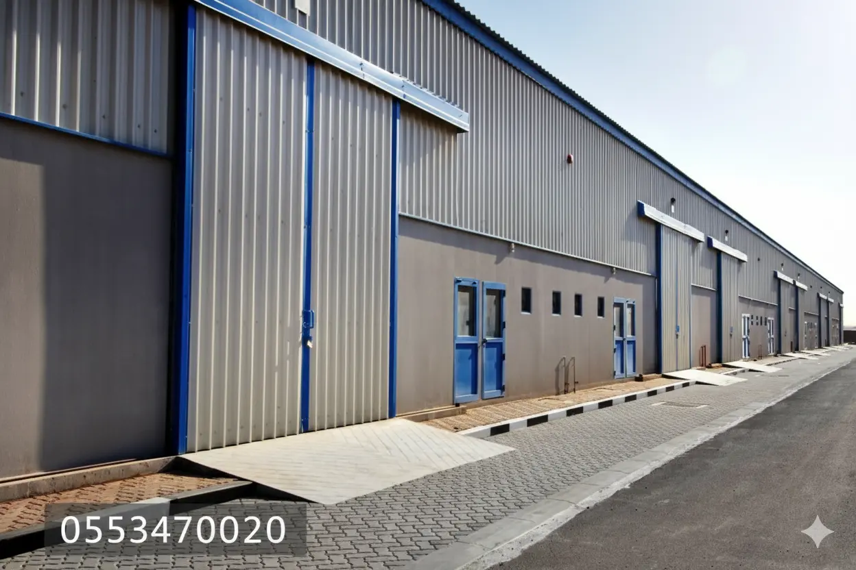 هناجر تخزين آمنة في جدة - تصميم يوفر مساحات تخزين آمنة ومحمية